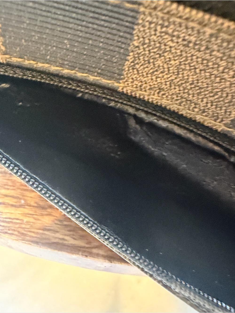 Vintage Fendi PenguinPouch in Black and Brown - Picture 6 of 11